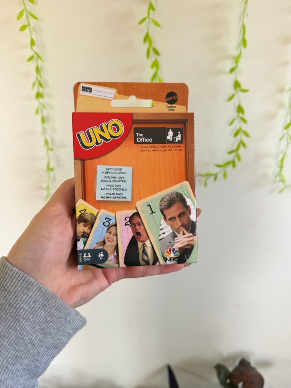 Mattel UNO The Office Edition - Red, Orange, Yellow